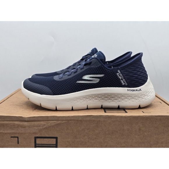 Women Skechers Slip-ins GO WALK Flex Grand Entry Sneakers Sz 5.5 M | 124836/ NVW - Picture 11 of 15